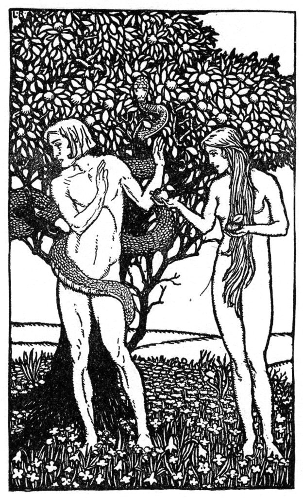 The Diaries of Adam and Eve ภาพประกอบ Eve's Diary โดย Lester Ralph